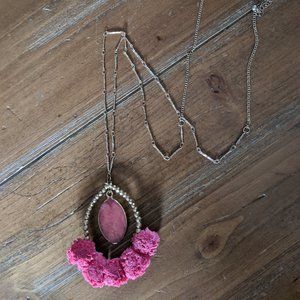 Boho Pink Earrings